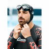 Masque de natation Planet Transparent-Métallique-Bleu Cressi DE2026555
