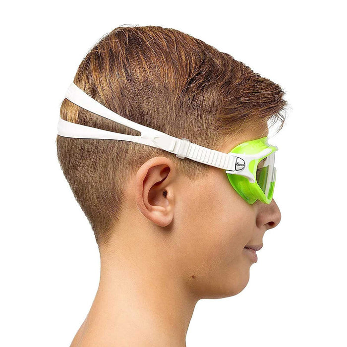 Masque de natation Baloo Enfant Blanc-Lime Cressi DE203267