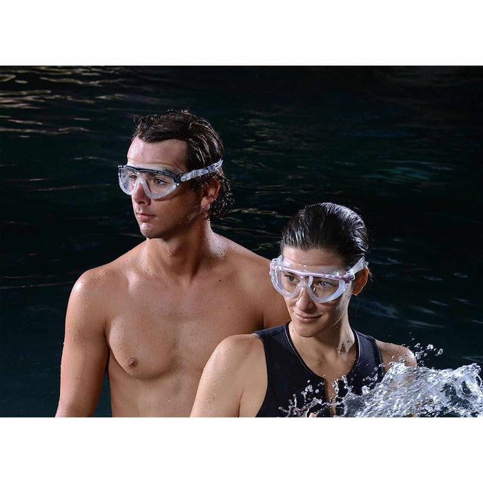 Masque de natation Skylight Transparent-Blanc-Rose Cressi DE203340