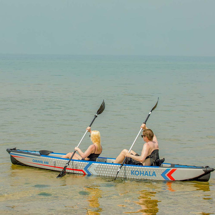 Kayak Gonflable Caravel 440 2 Personnes-Tandem Kohala KHD440