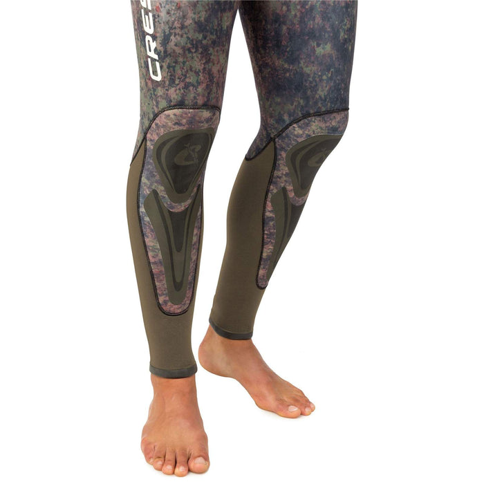Bas de combinaison de pêche Wetsuit Seppia Ultraspan Homme 3,5mm Camouflage S-2 Cressi LE468102