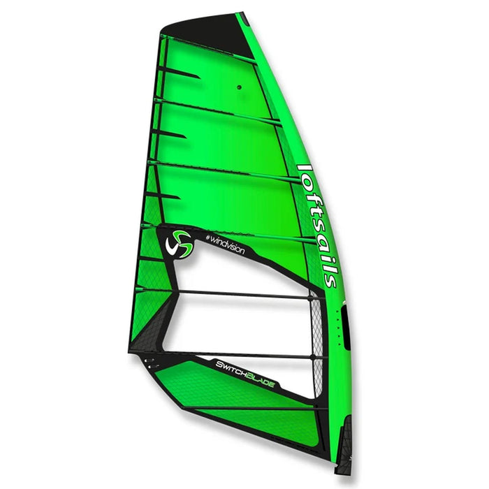 Windsurfsegel Switchblade Grün 2022-23 Größe 7.0 Loftsails LS060012763
