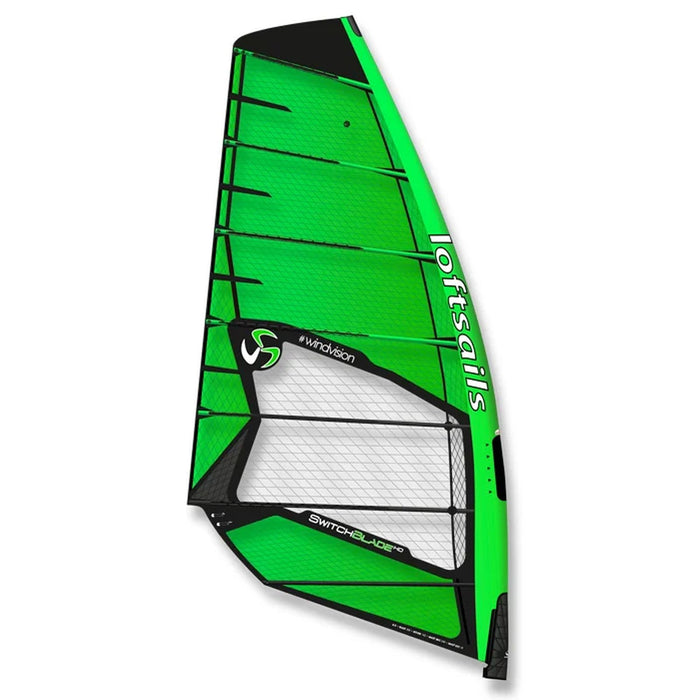 Windsurfsegel Switchblade Grün HD 2022-23 Größe 9.5 Loftsails LS060012830
