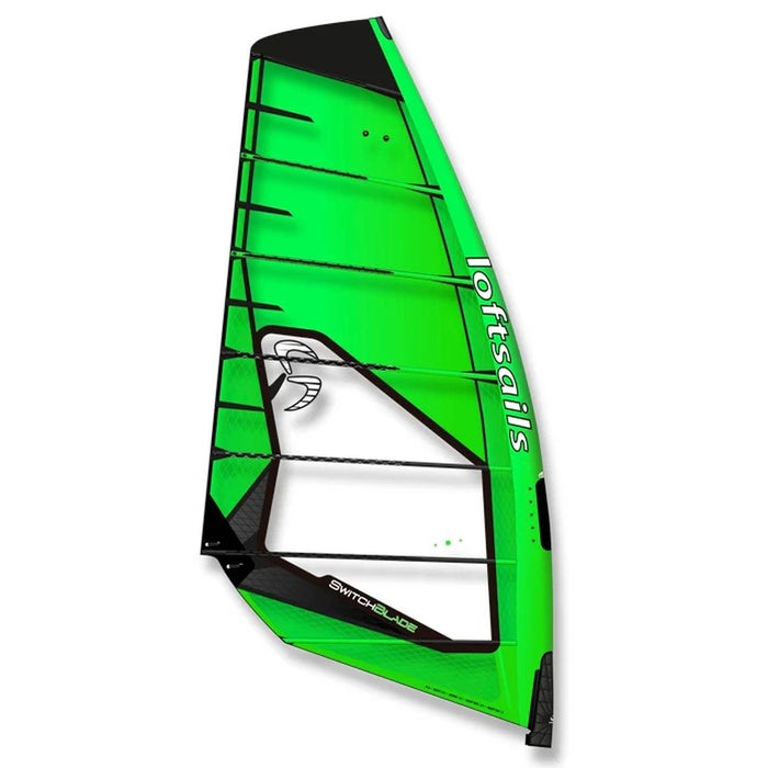 Windsurfsegel Switchblade Grün 2024-25 Größe 7.0 Loftsails LS060013750
