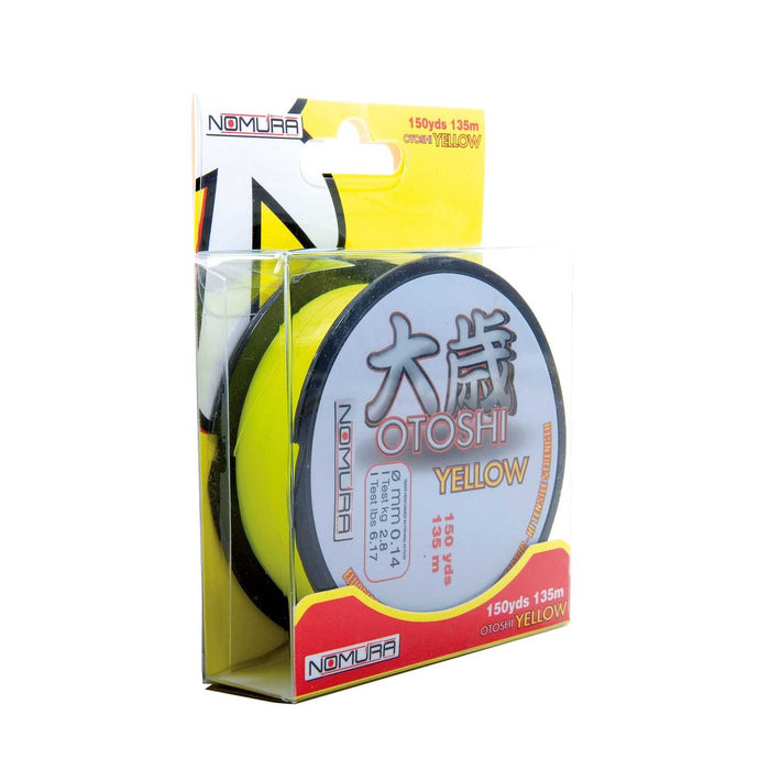 Fil Otoshi Jaune 135m Diamètre 0,25 Nomura NM31000025