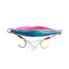 Leurre Splinter Jig Métallique Bleu Rayures Fluo Roses 30g Nomura NM42420230