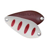 Appât Aki Spoon Blanc Rayures Rouges 2,30g Nomura NM46370123