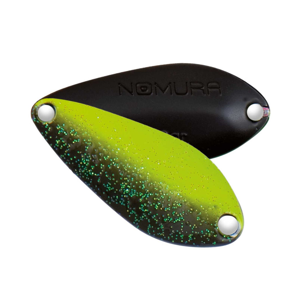 Appât Aki Spoon Vert Clair&Foncé 3g Nomura NM46370430