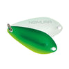 Appât Aki Spoon Vert Foncé Rayure Jaune 3g Nomura NM46370930