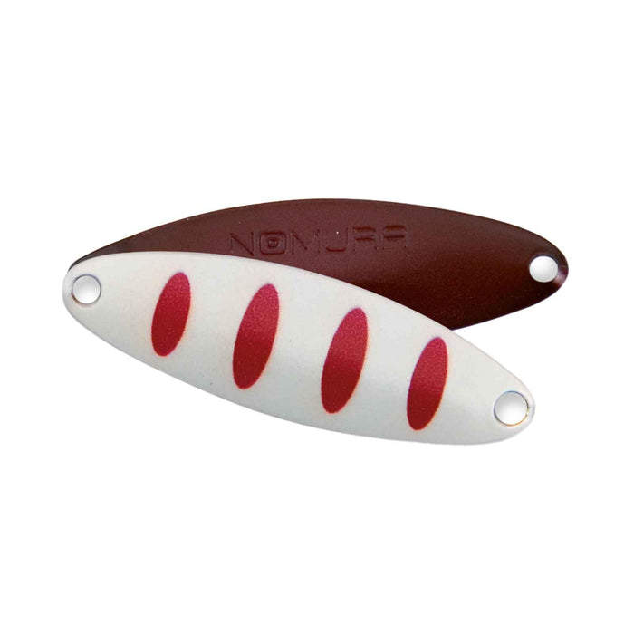 Appât Isei Riu Cuillère Blanche Rayures Rouges 3,70g Nomura NM46470137