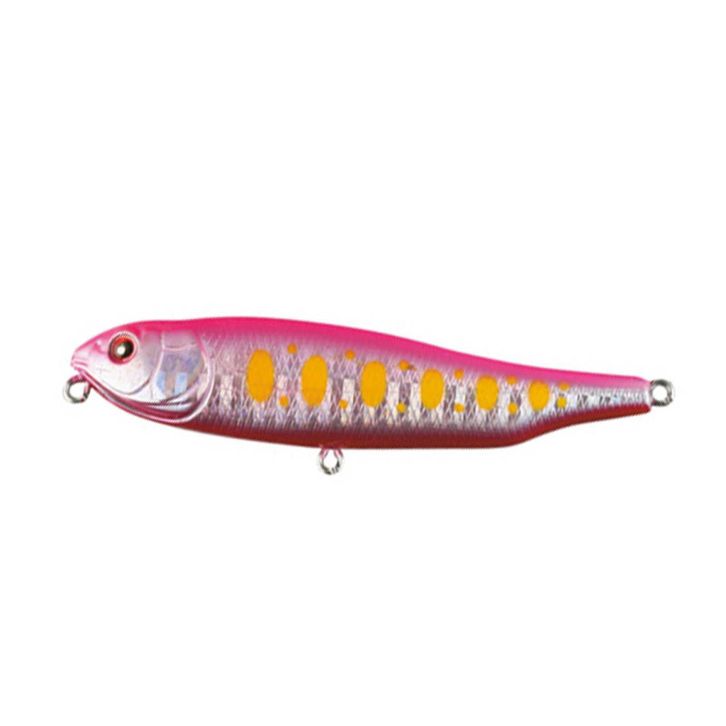 Appât Top Water Crayon Argent Rose 9,5 cm 14 g Nomura NM51713209