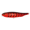Appât Top Water Crayon Rouge Noir Rayé 9,5 cm 14 g Nomura NM51776209