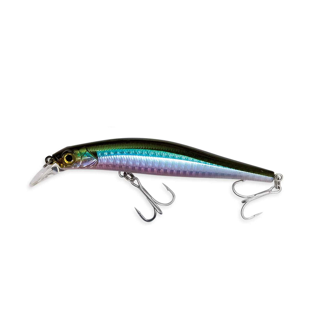 Appât Alive Minnow Mirror Green Blue 10,5cm Nomura NM59975710