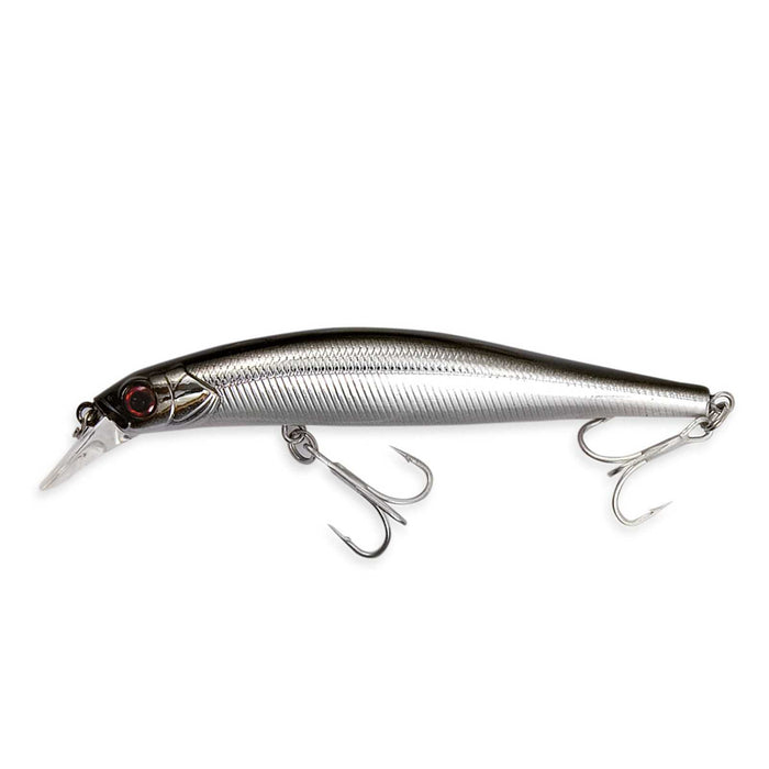 Leurre Alive Minnow Effet Miroir Miroir Vert Argent 10,5 cm 15 g Nomura NM60575210