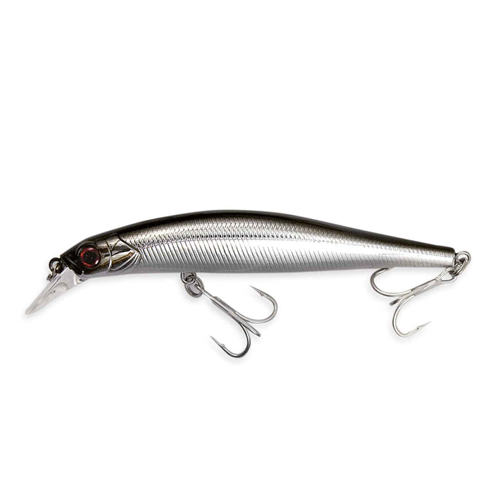 Leurre Alive Minnow Effet Miroir Miroir Vert Argent 13 cm 20 g Nomura NM60575213