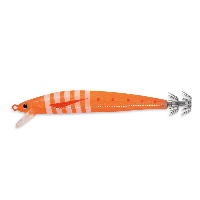 Leur Ika Calamari Fluo Orange Avec Rayures 12cm 10g Nomura NM61599112