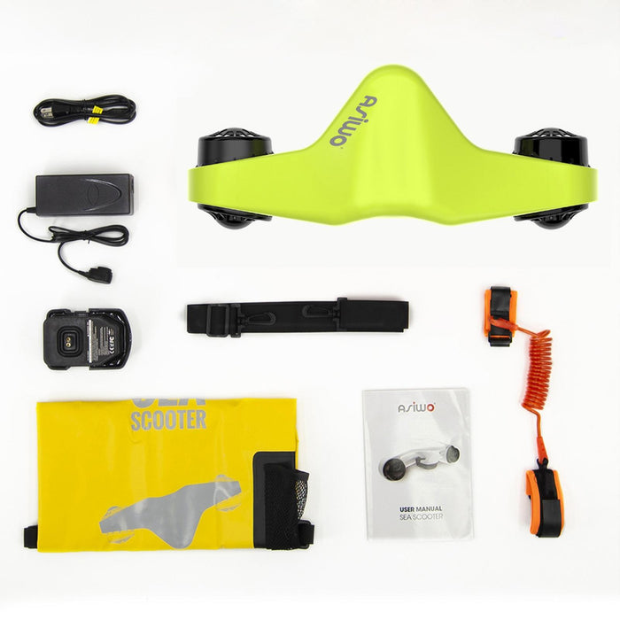Scooter sous-marin Manta 126W Vert Asiwo SS001