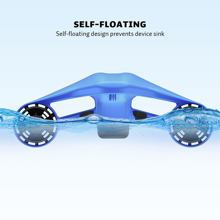 Scooter sous-marin Manta 126W Bleu Asiwo SS003