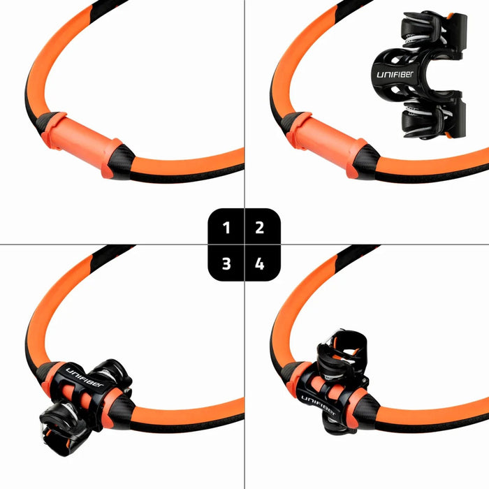 Botavara Monocasco V2 de Carbono Elite Cola ancha exterior 190-240cm Unifiber UF012020260