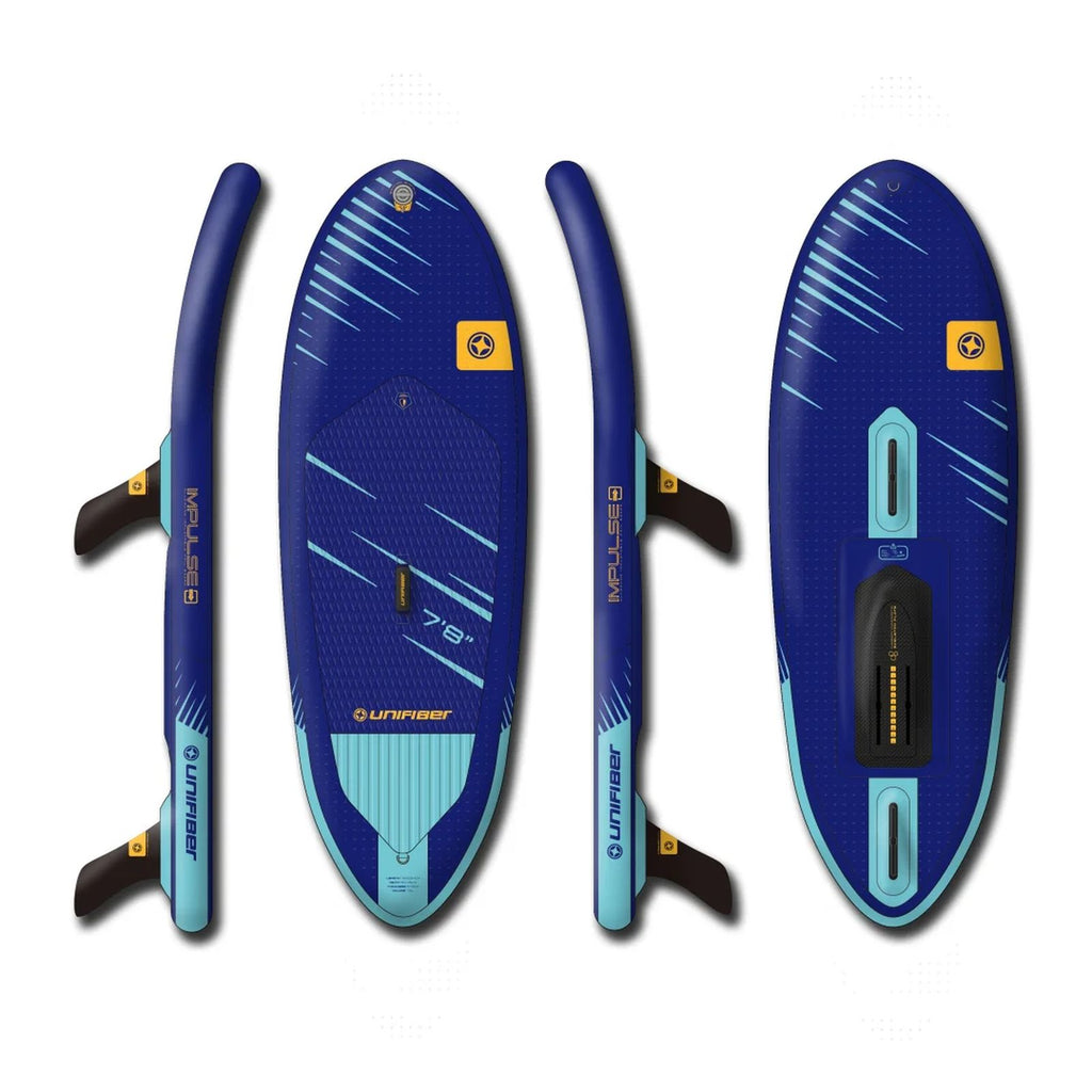 Tavola Wing Foil Impulse Allround Trainer 7'8 FCD con leash Unifiber UF079411108